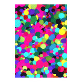 A Mess Of Colors, Eclectic Colorful Water Balloons, Fun Party Confetti Polka Dots Painting (Print Only) thumbnail