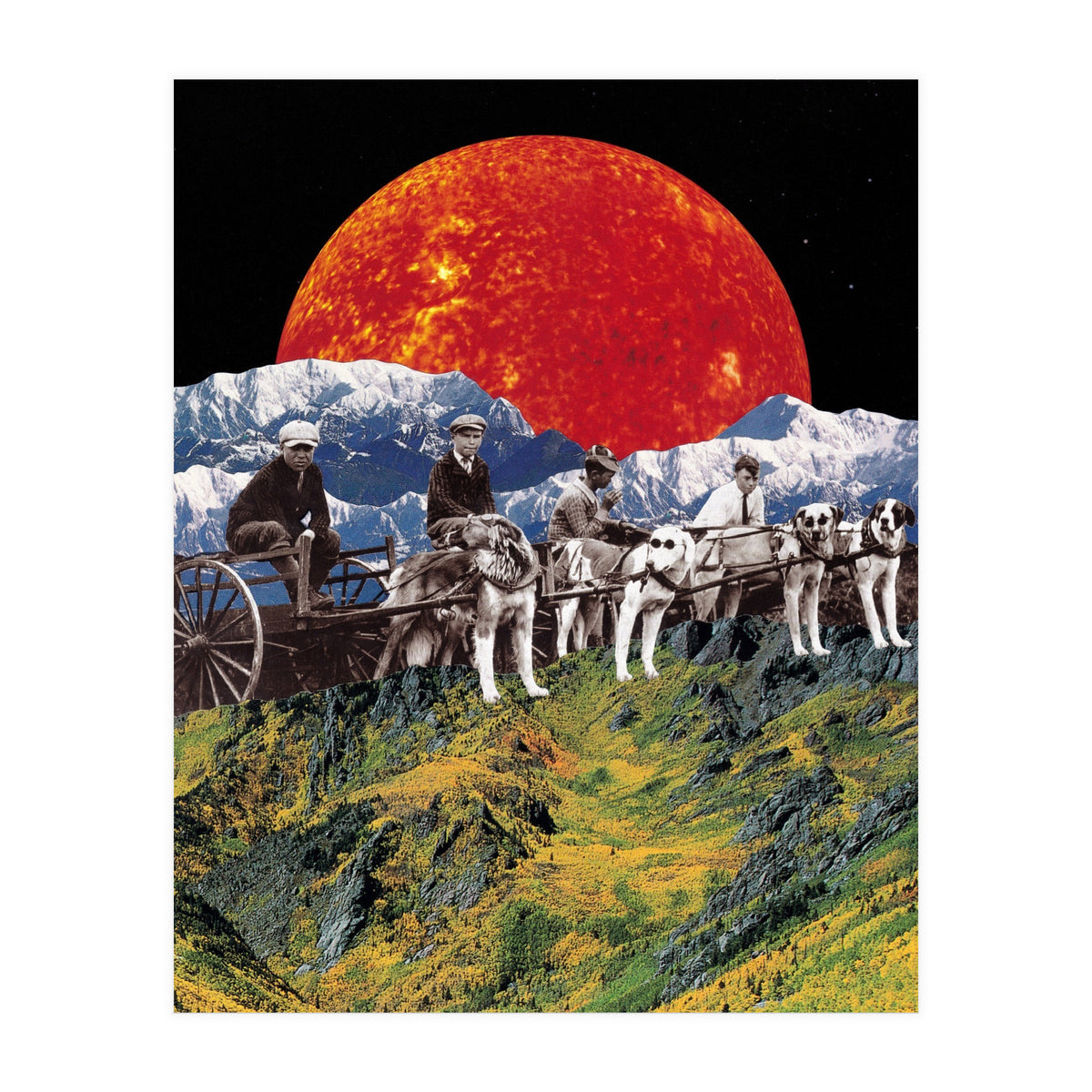 Downhill Racing Club (Print Only)