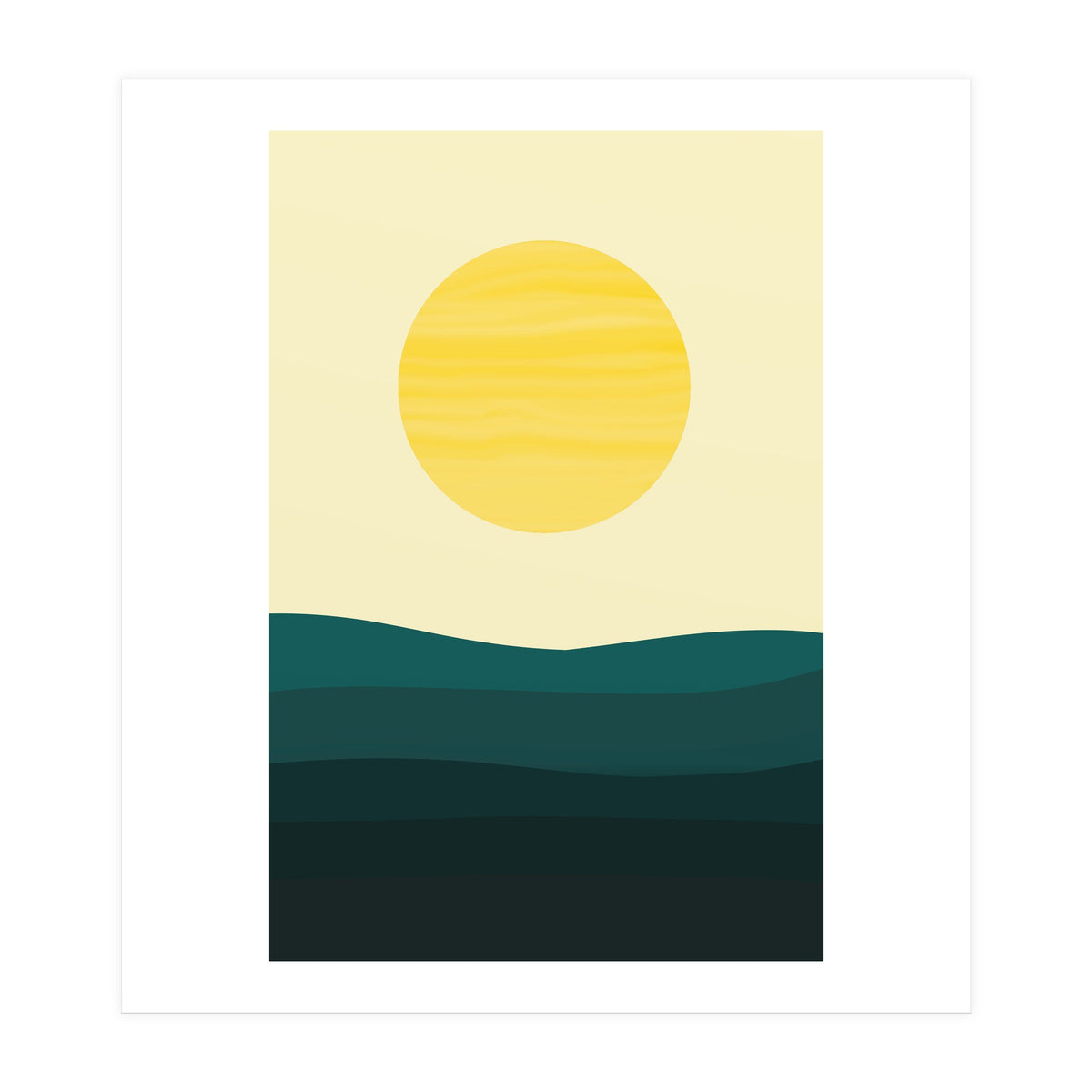 Ocean Sunrise  (Print Only)