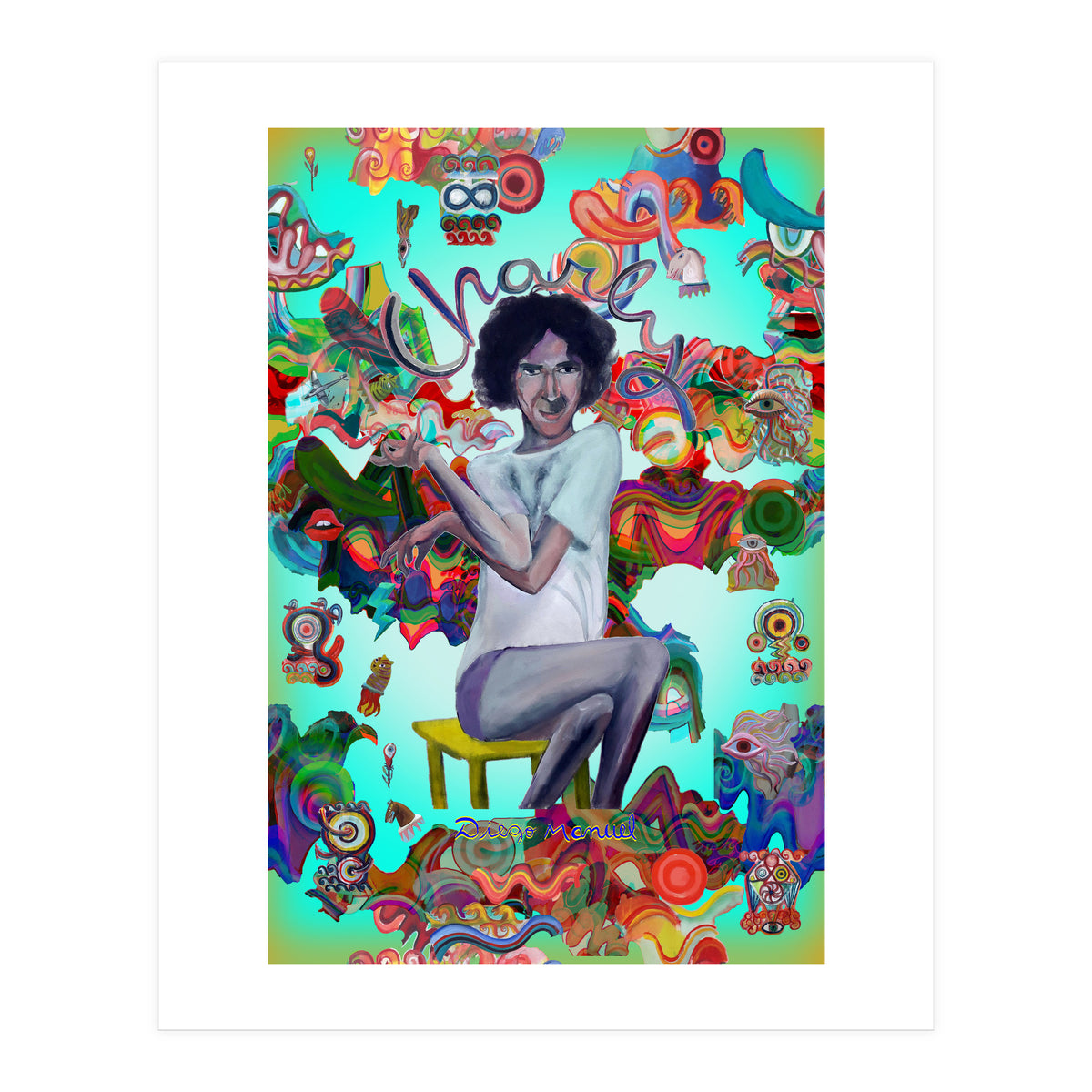 Charly Y Graffitis 4 (Print Only)