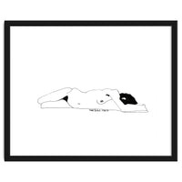 Untitled #1 - Lying nude figure