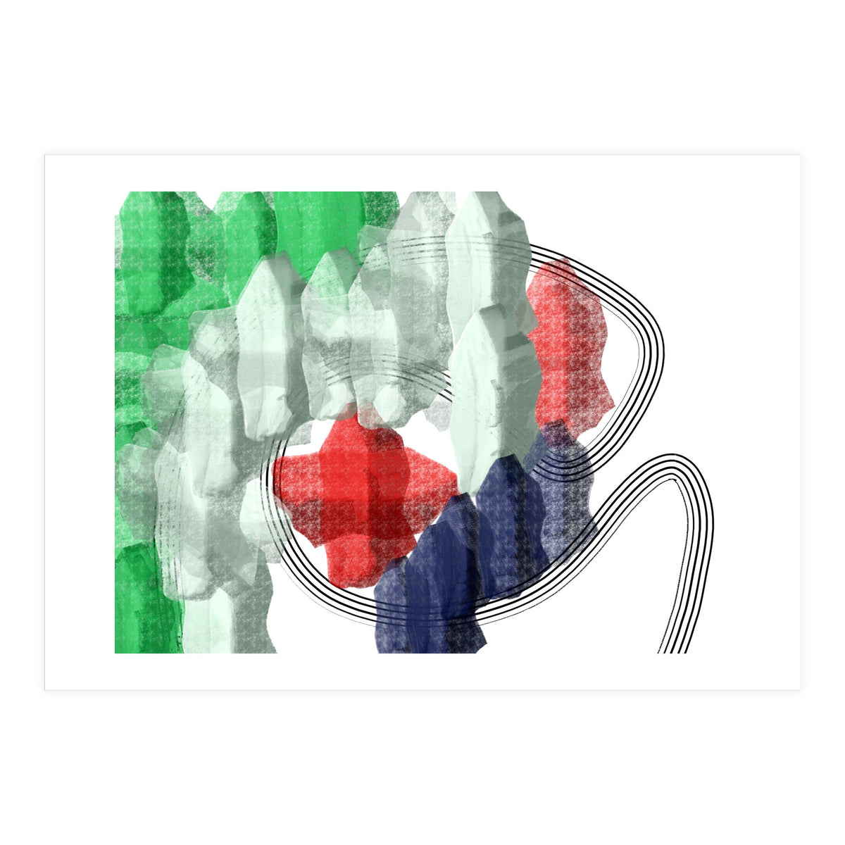 Rochas E Rochedos (Print Only)