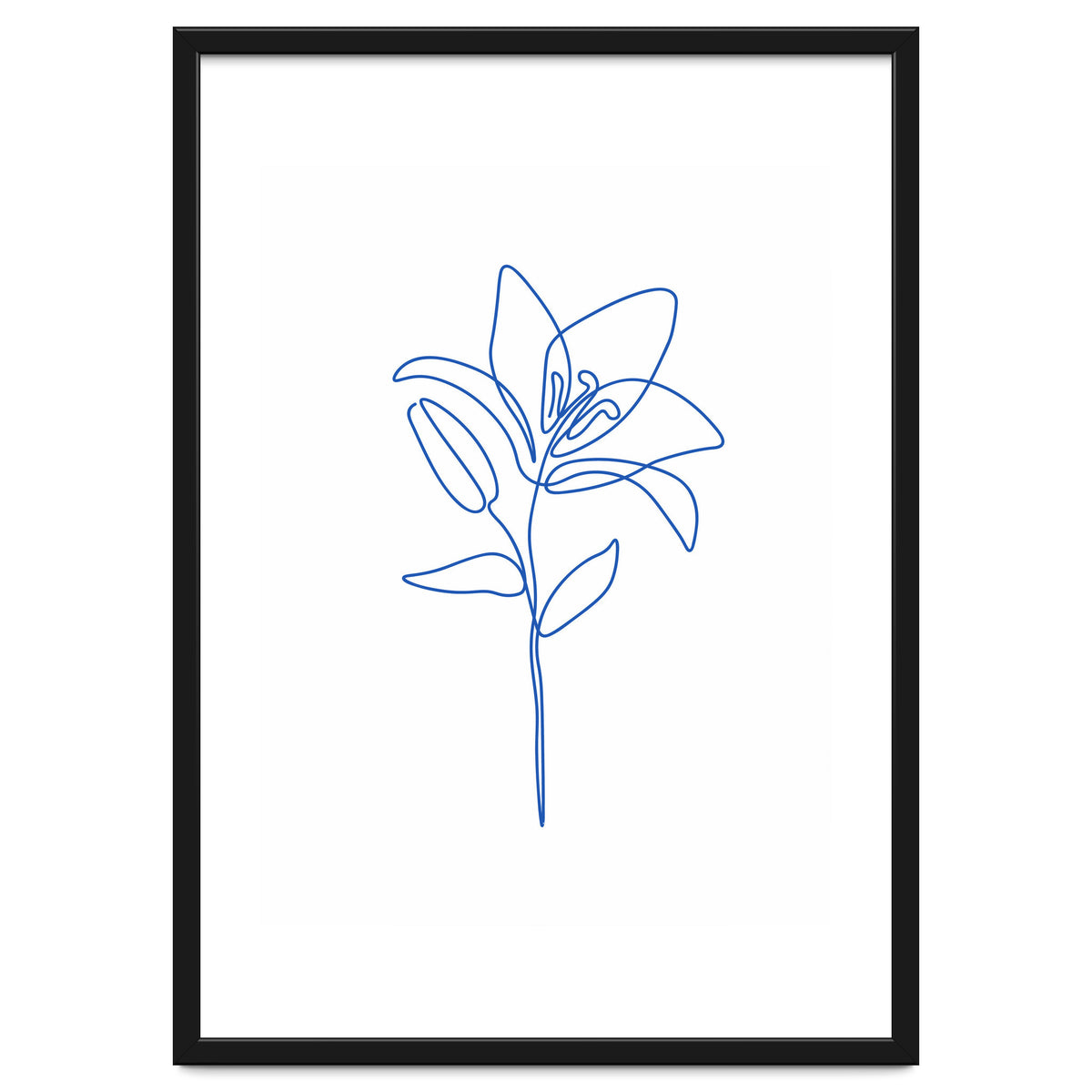One Line Flower II