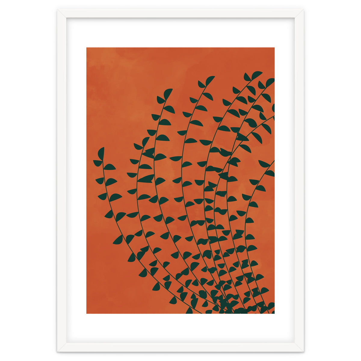 Boho Terracotta Plant Burnt Orange