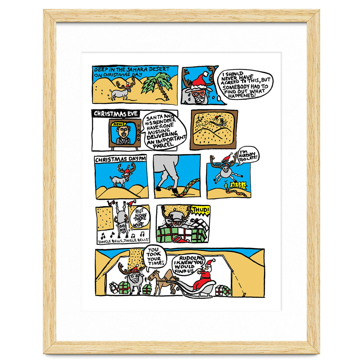 Reindeer in the Sahara