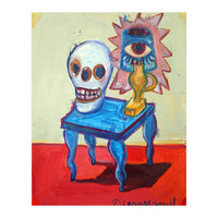 Mesa Con Calavera (Print Only)