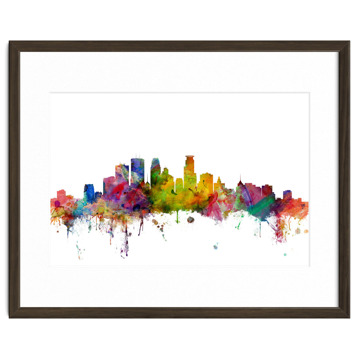 Minneapolis Minnesota Skyline