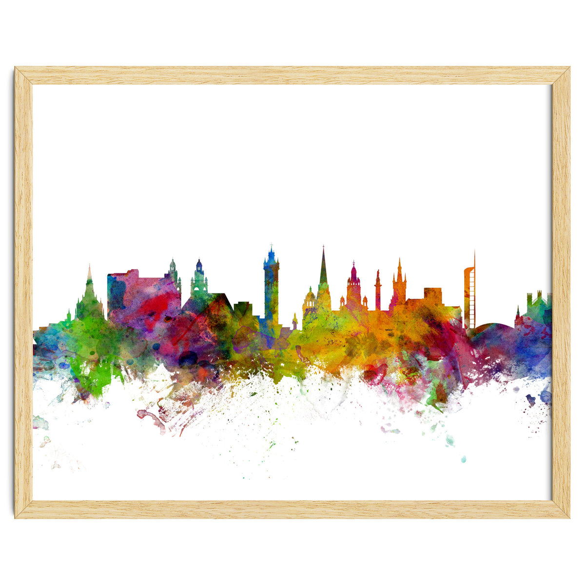 Glasgow Scotland Skyline