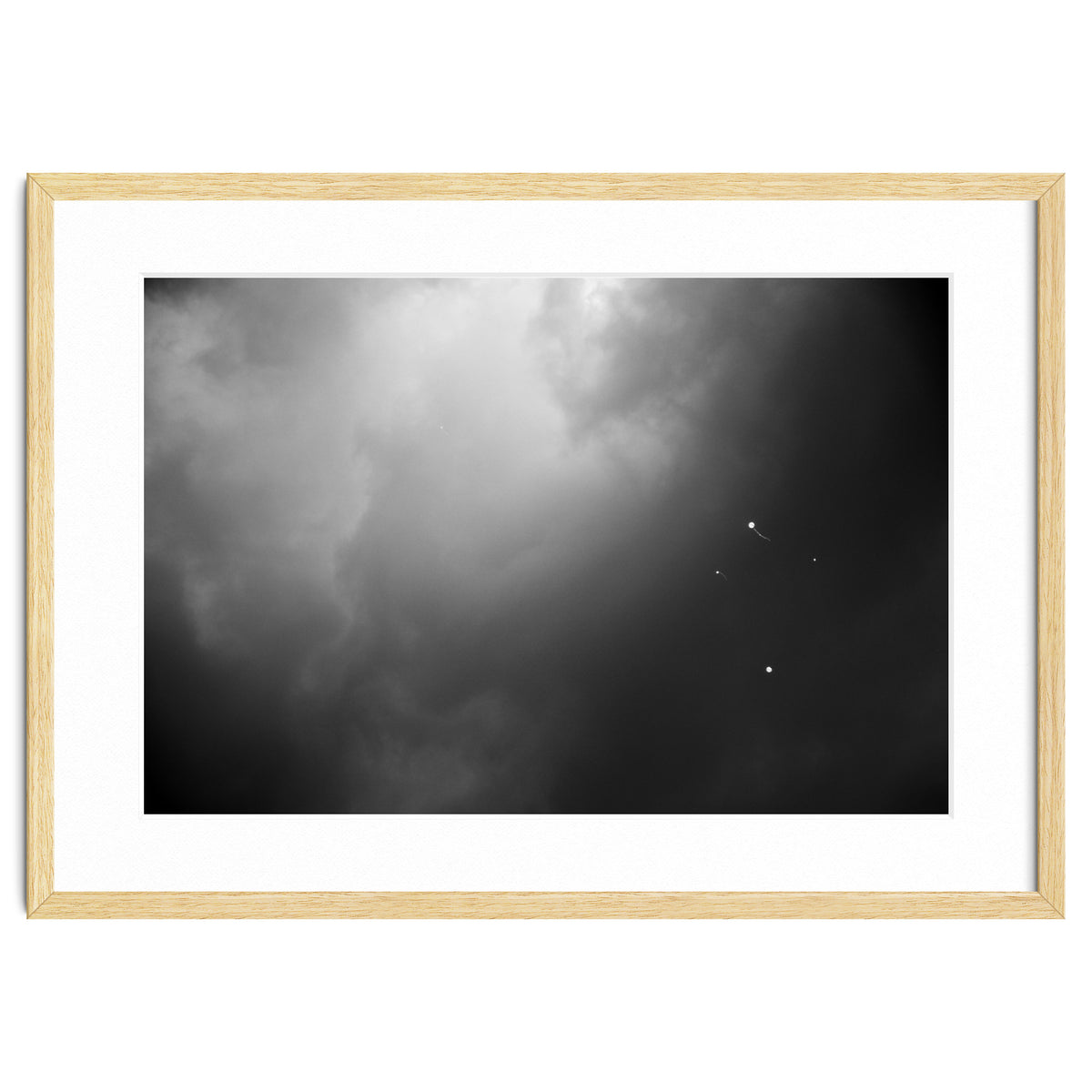 Four balloons and another one