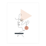 Geometric girl (Print Only) thumbnail