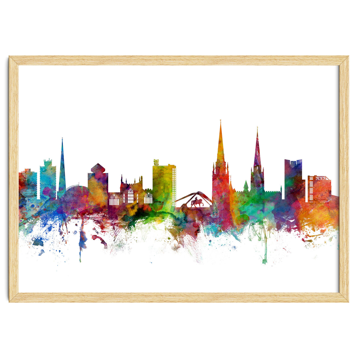 Coventry England Skyline