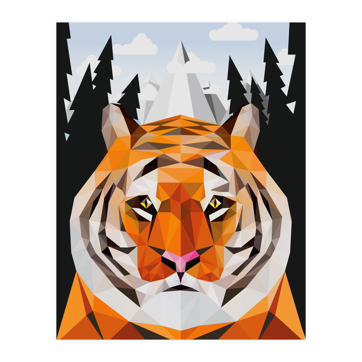 The Siberian Tiger (Print Only)