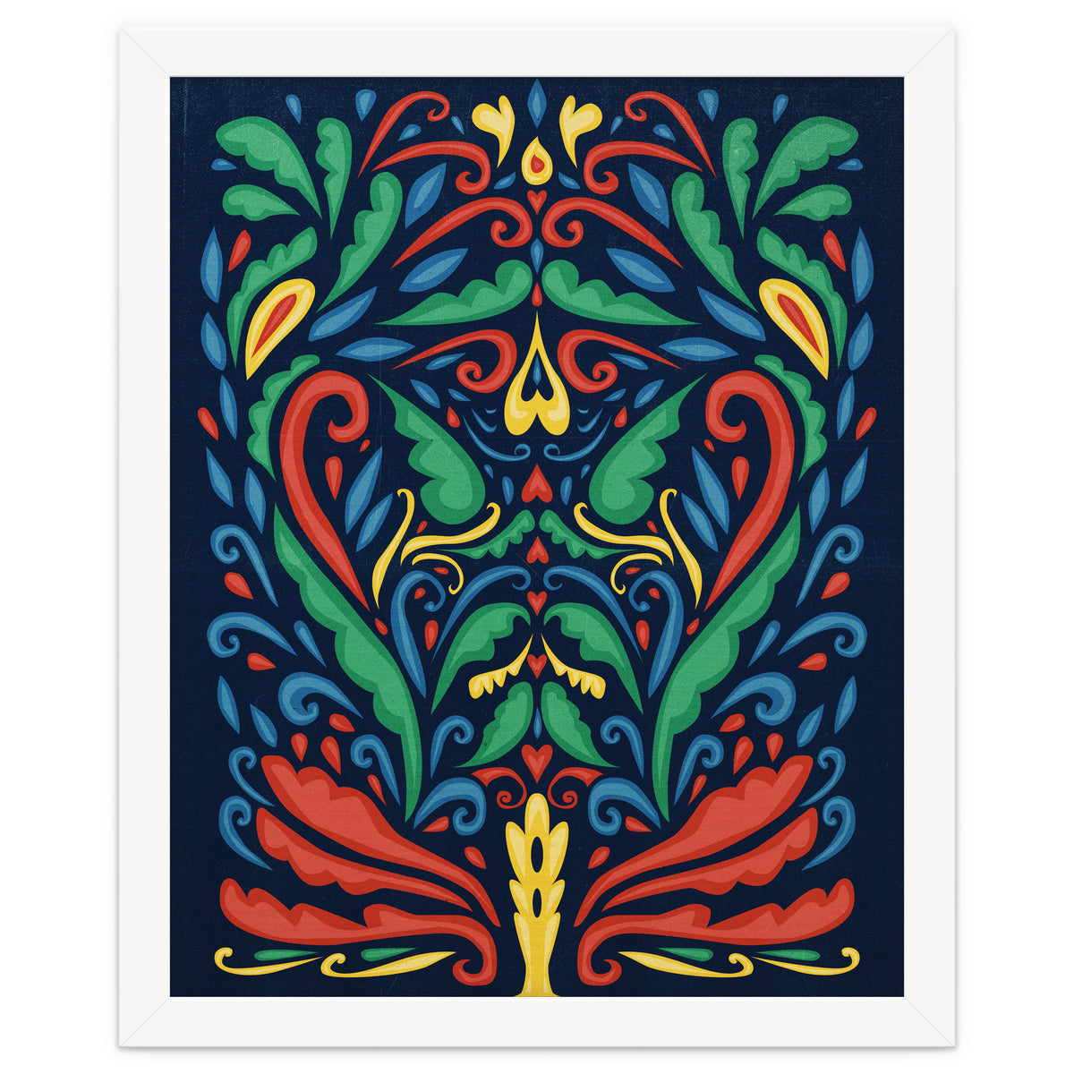 Art Nouveau Folk Art Style