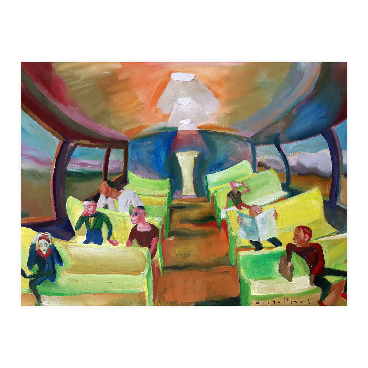 Sillas Amarillas 2 (Print Only)