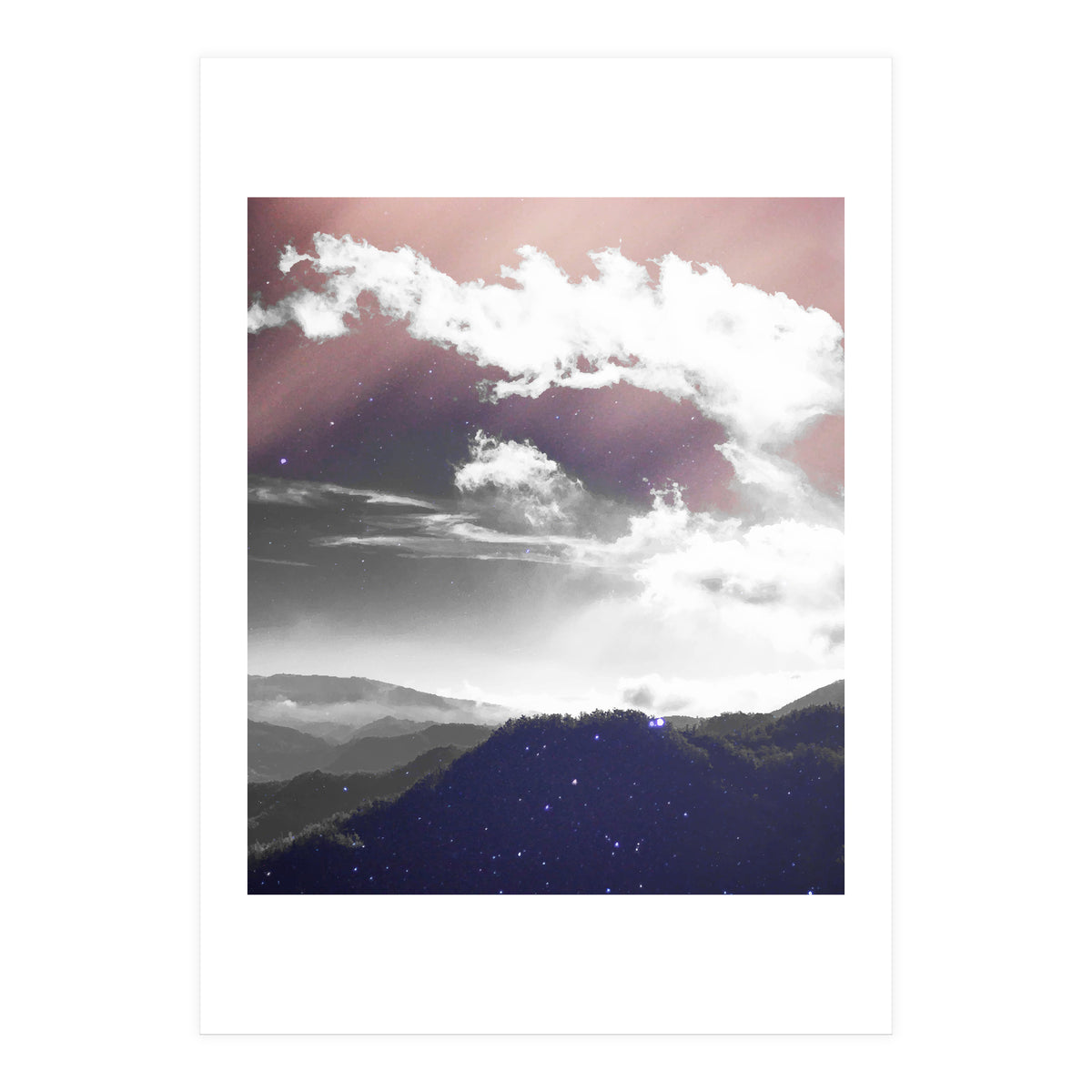 Galaxy Mountain (Print Only)