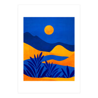 Moonrise Mountains (Print Only)