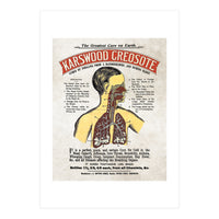 anatomy digestive system poster (Print Only)