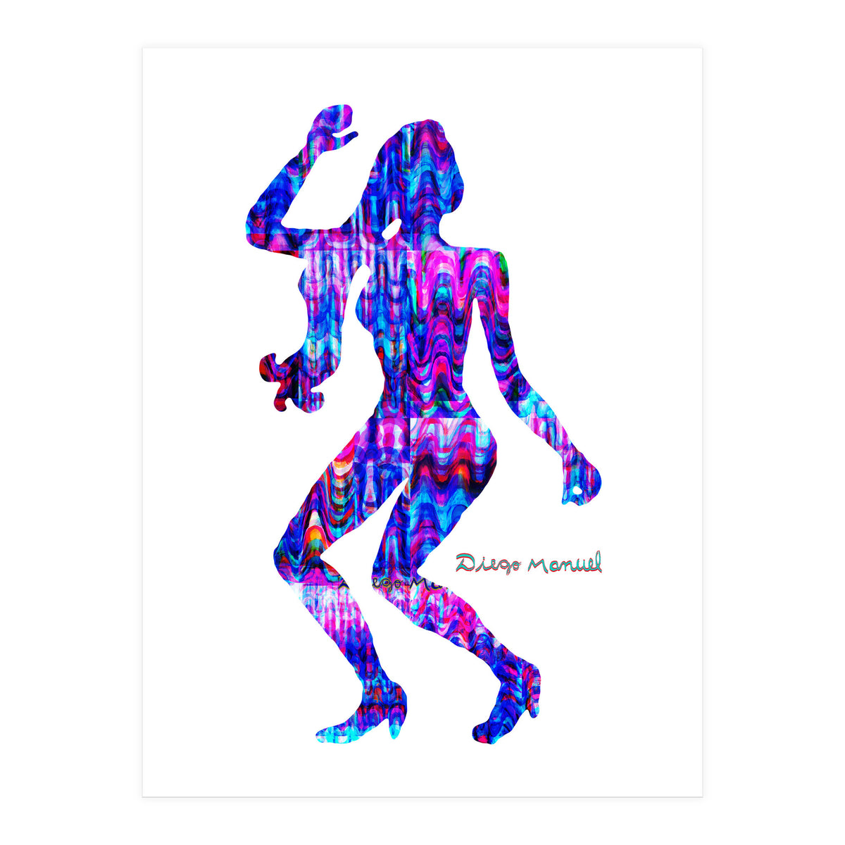 Dance Girl B 13 (Print Only)