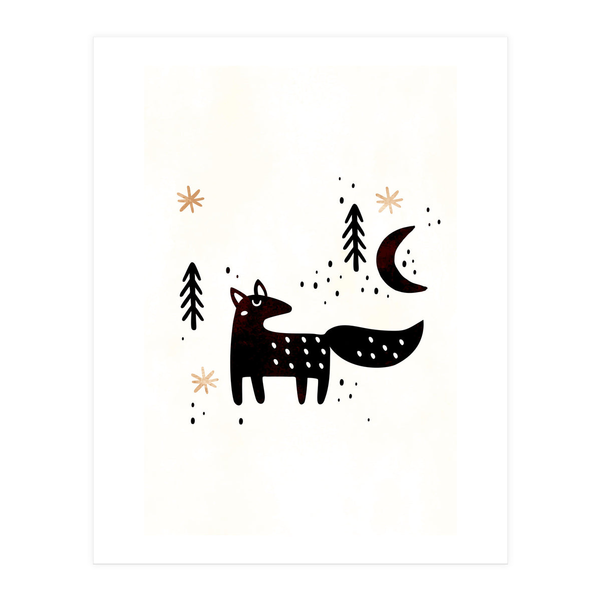 Little Winter Fox (Print Only)