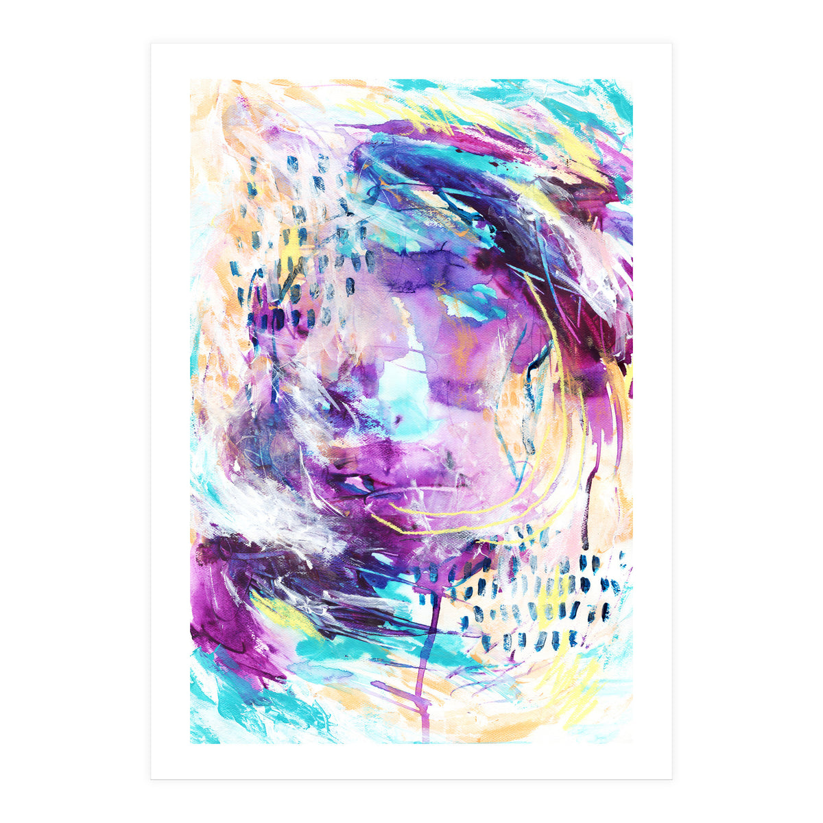 Dancing Of Grapes 1 (Print Only)