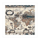 Antique Mapa Mundi revisited (Print Only) thumbnail
