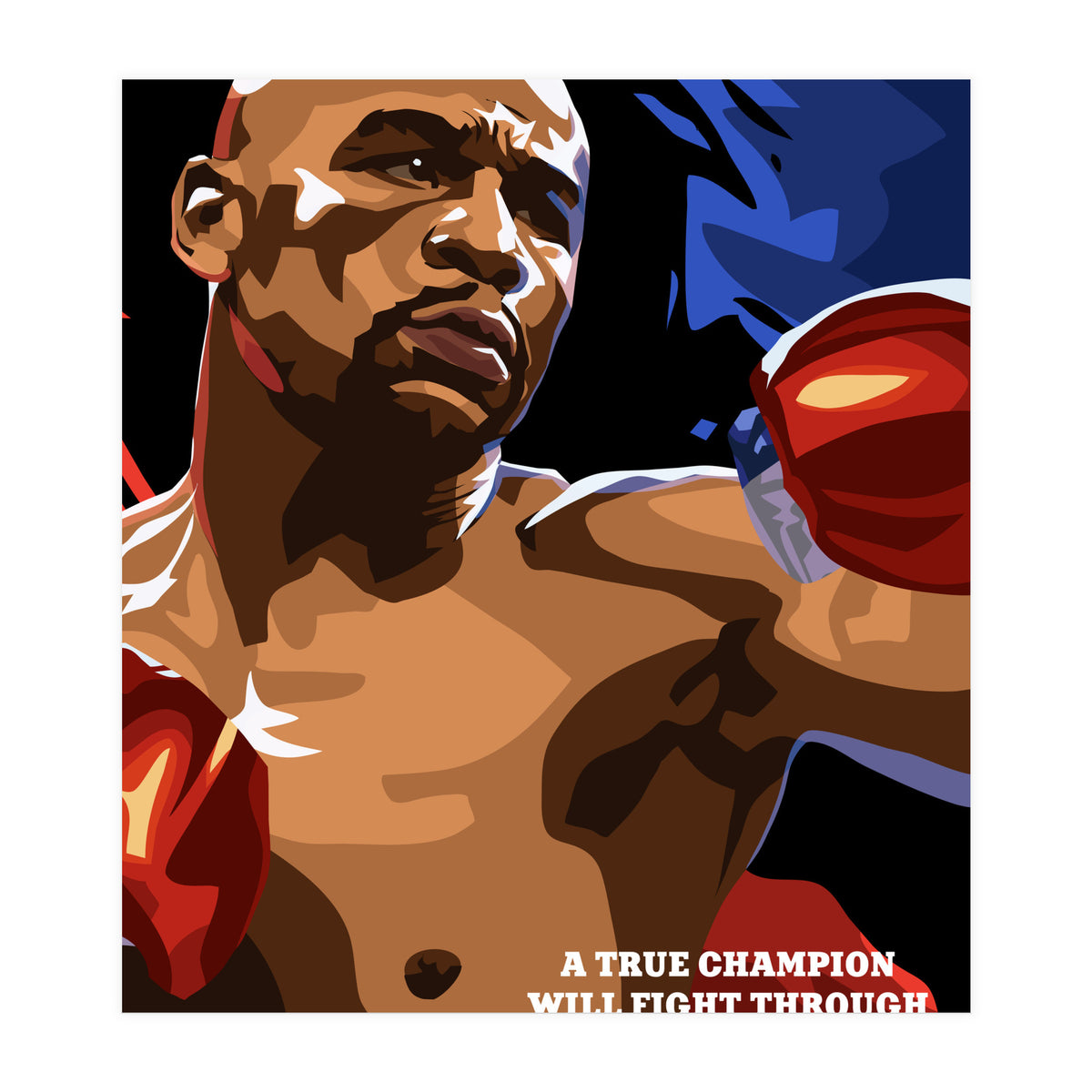 Floyd Mayweather Jr (Print Only)