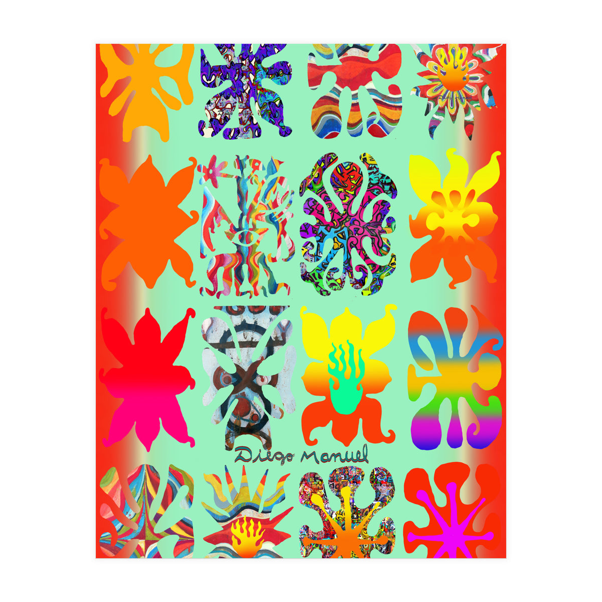 Pop Abstract 2023 Tapiz 62 (Print Only)