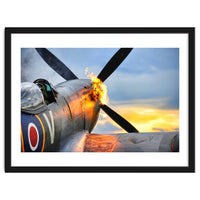 Spitfire Fighter Aircraft 'hot Starting'