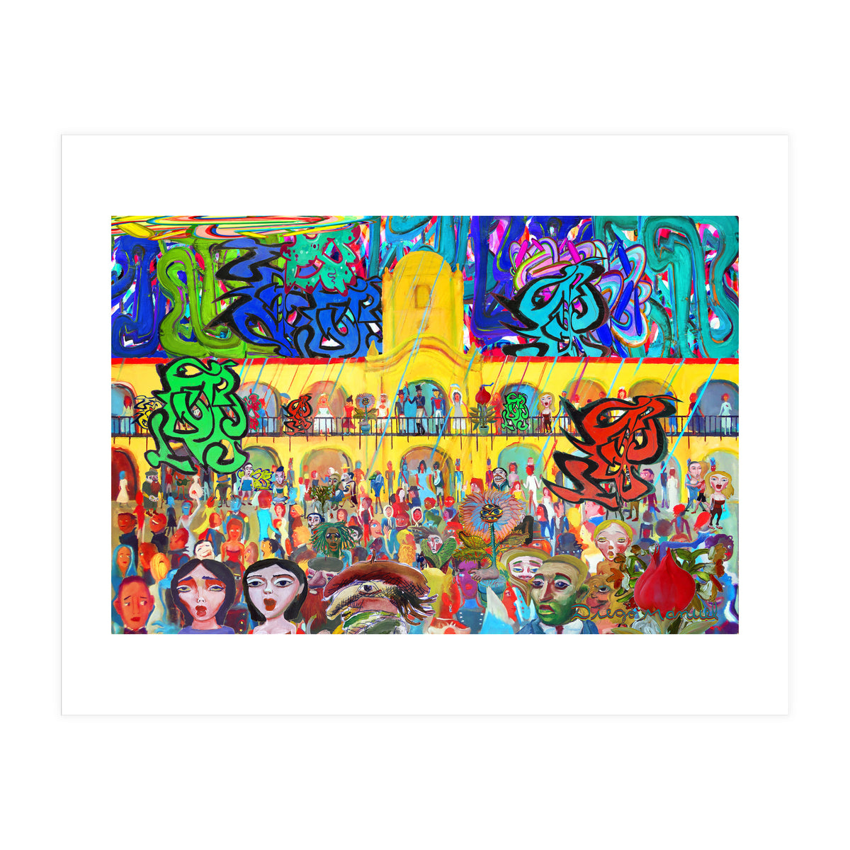 25 De Mayo Pop Digital 17 (Print Only)