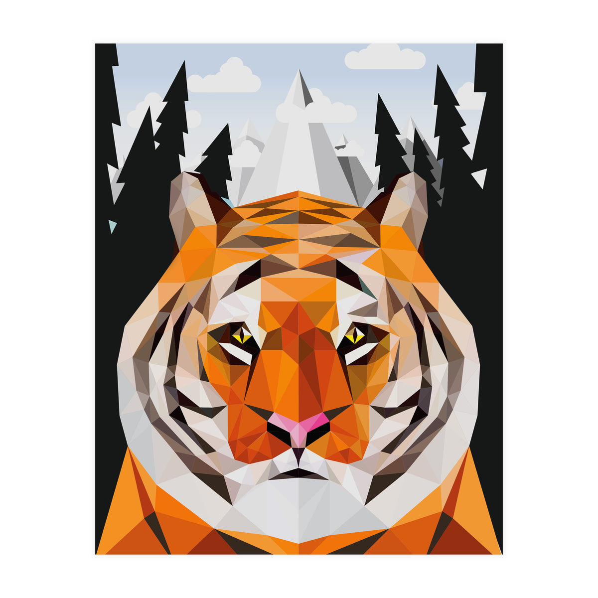 The Siberian Tiger (Print Only)