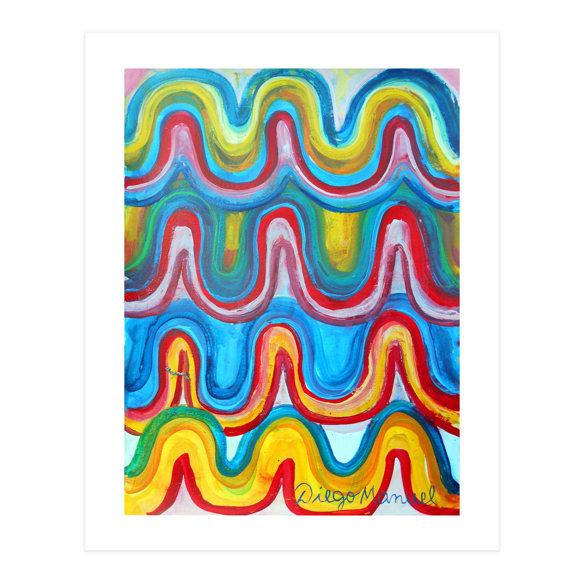 Pop Multicolor 6 (Print Only)