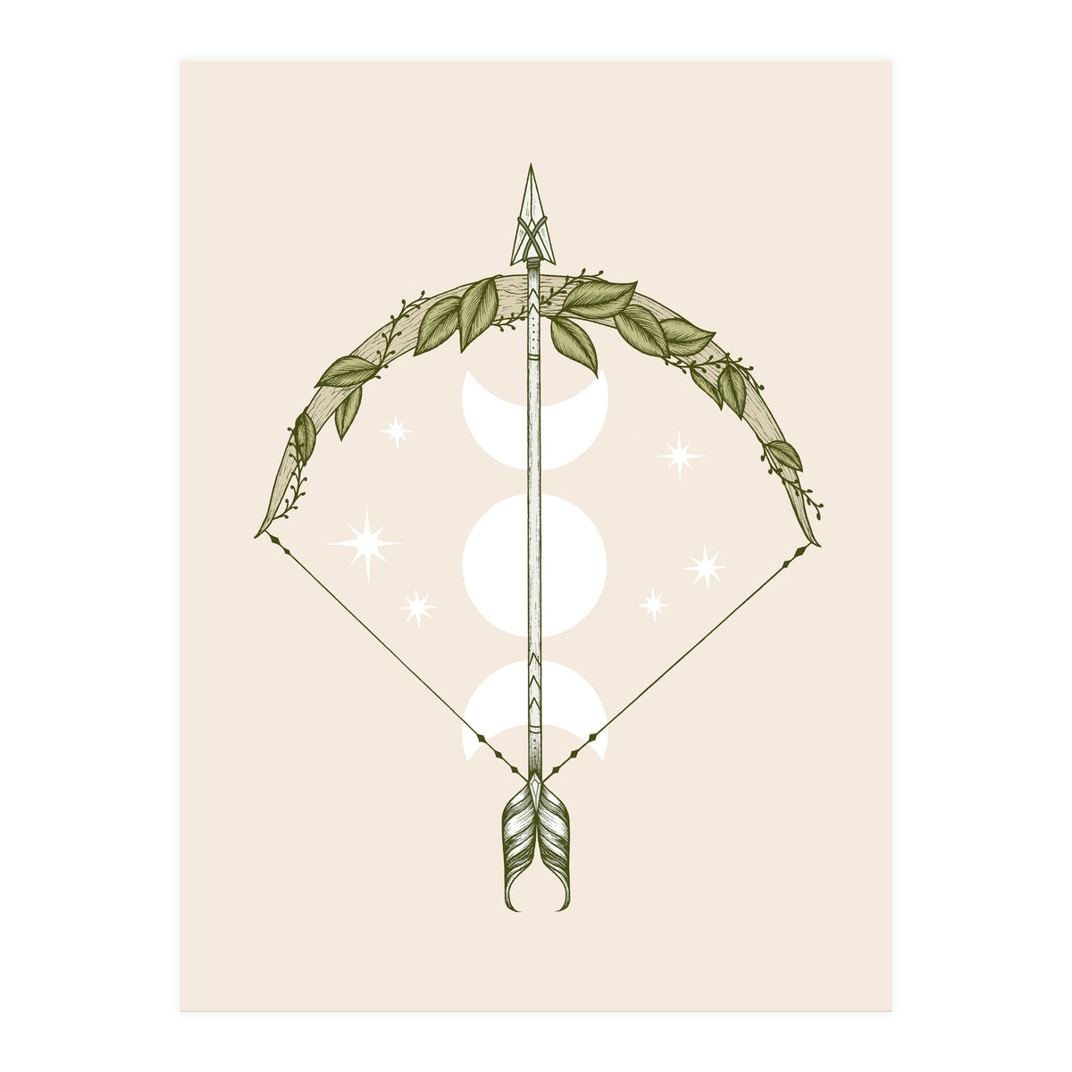 Bow And Arrow (Print Only)
