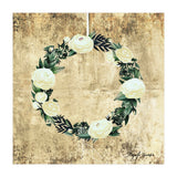 Wreath #White Flowers #Royal collection (Print Only) thumbnail