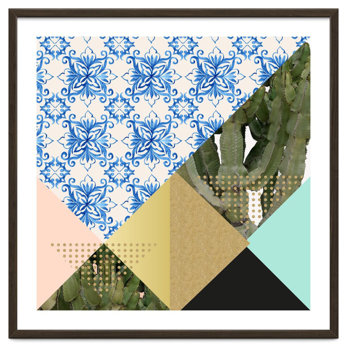 Geometric shapes of patterns and nature I