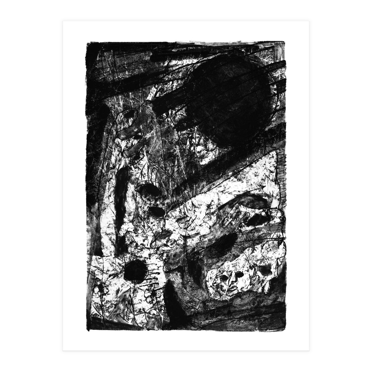 On That Day - b&w (Print Only)