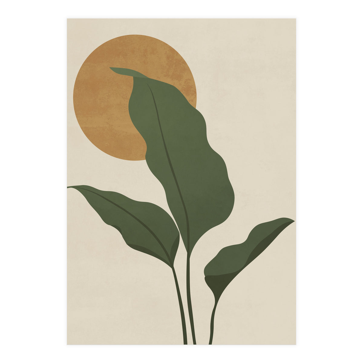 LEAVES AND SUN - 01B (Print Only)