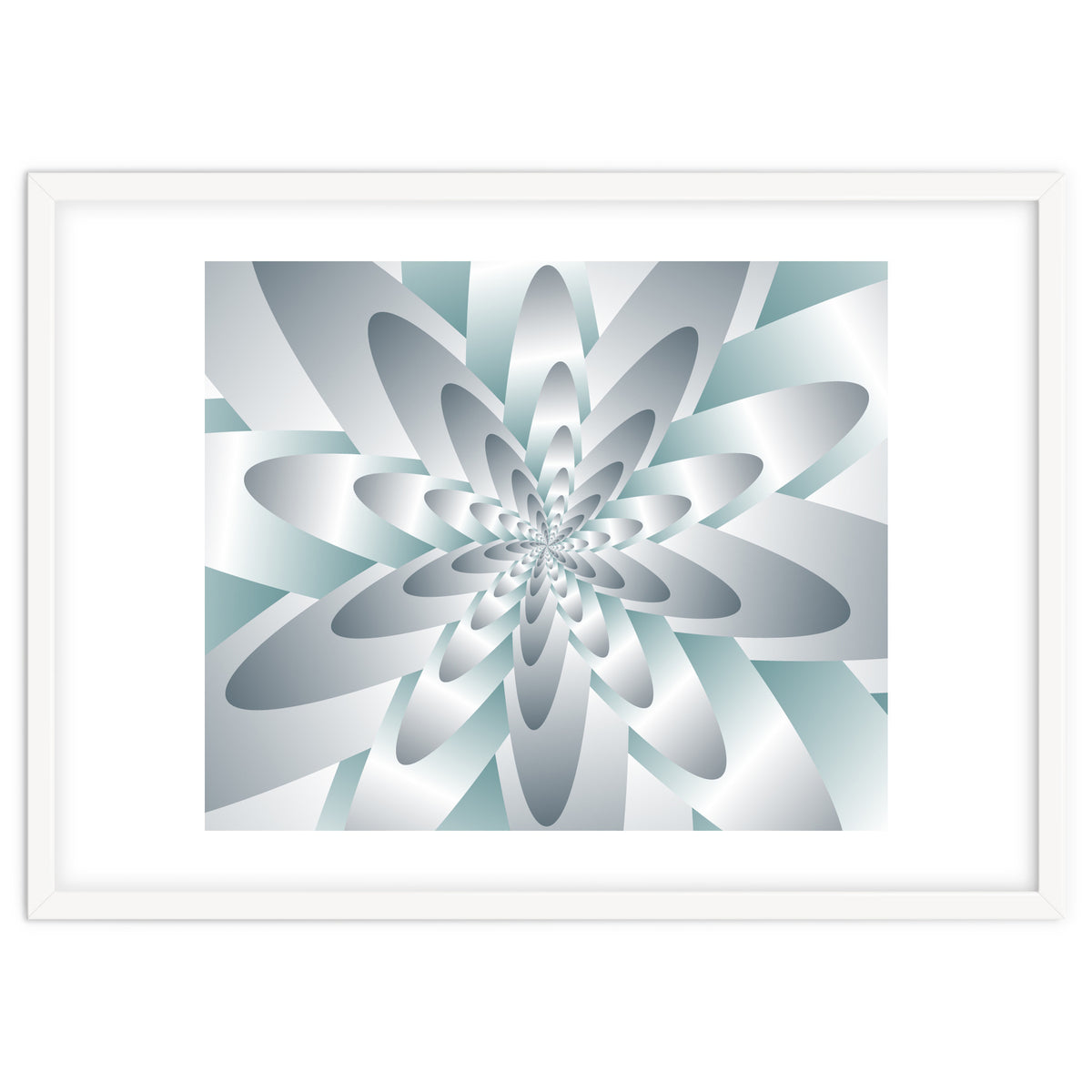 Swirl Flower Pattern