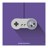 Joystick Videogames Super Nintendo (Print Only)