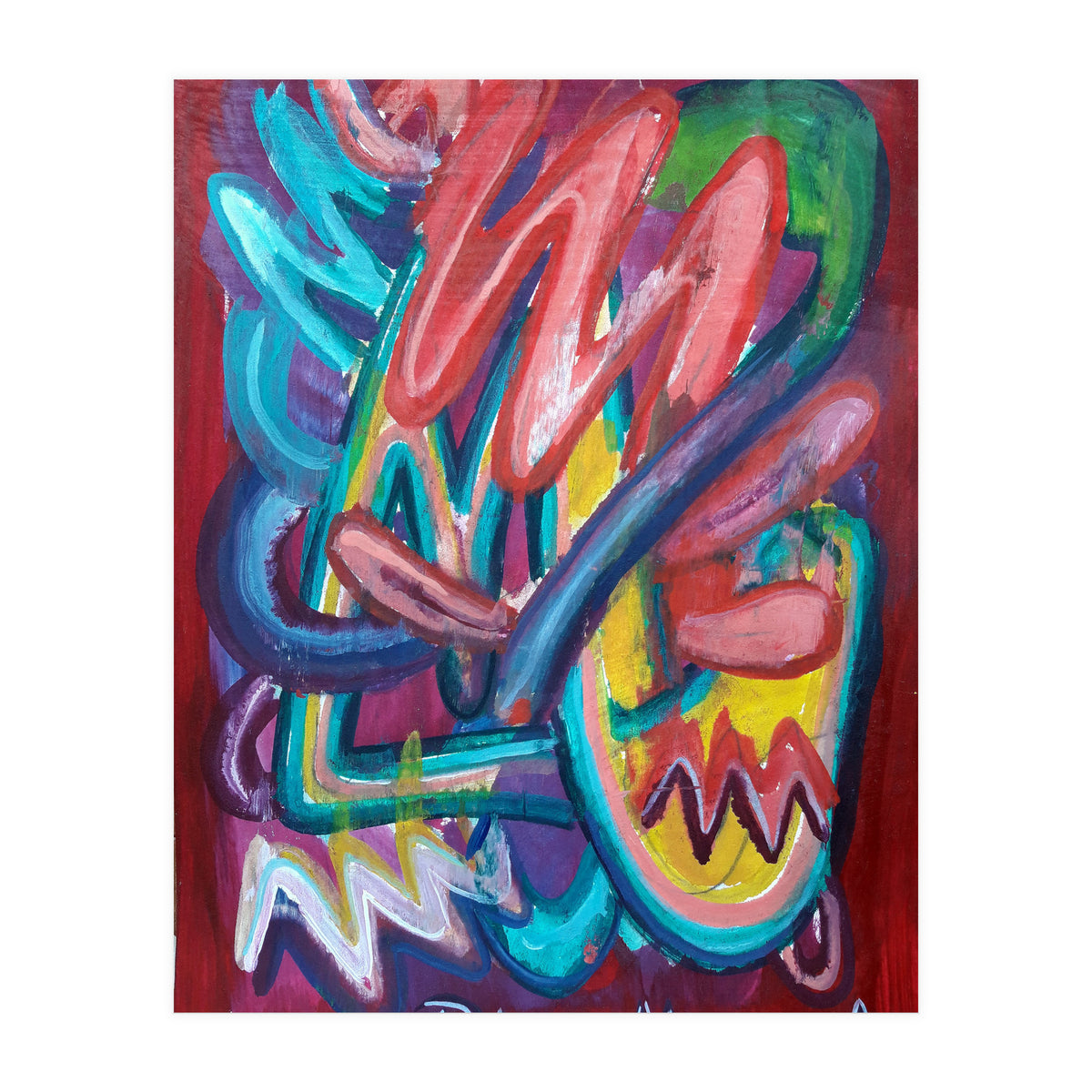 Formas Lenguas Y Rayos (Print Only)