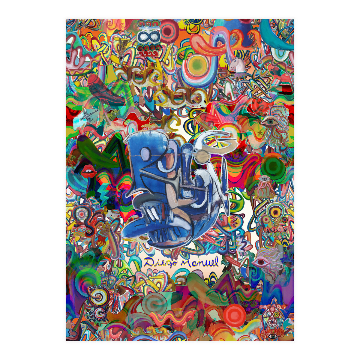 Graffitis 2021 Tapiz 17 (Print Only)