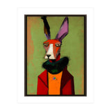 Hare In Clothes Portrait (Print Only) thumbnail