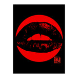 Bouche in red (Print Only) thumbnail