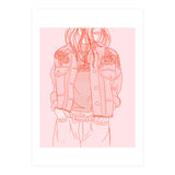 Pink Jeans Jacket  (Print Only) thumbnail