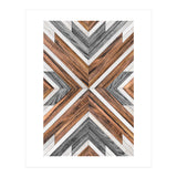 Urban Tribal Pattern No.4 - Wood (Print Only) thumbnail