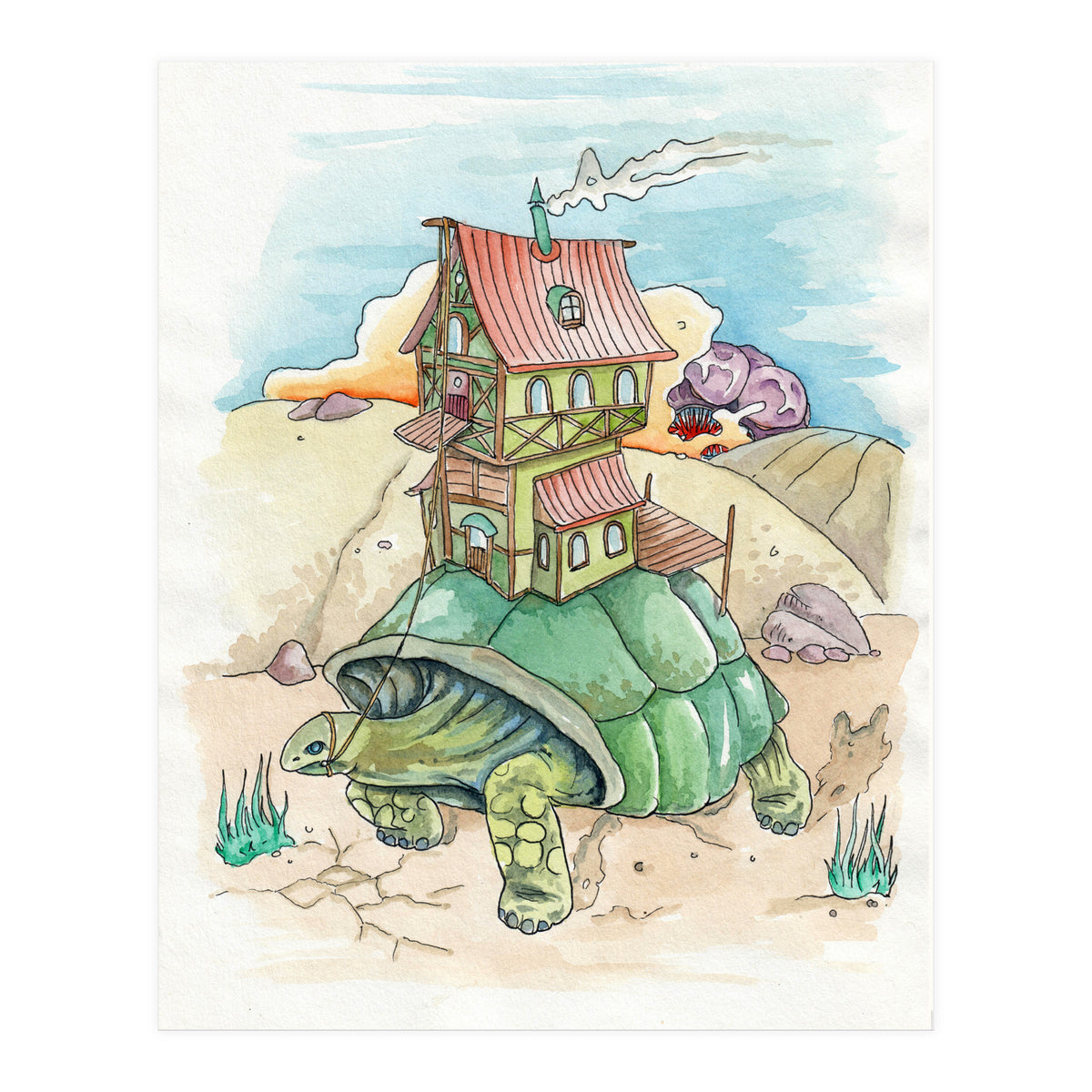 Slow traveling (Print Only)