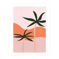 Bohemian Style Palm Trees (Print Only)