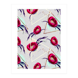 Flowery blooming with geometric II  (Print Only) thumbnail