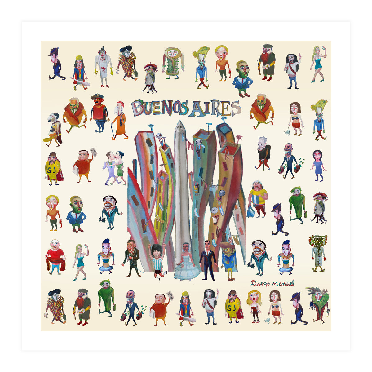 Gente De Buenos Aires (Print Only)