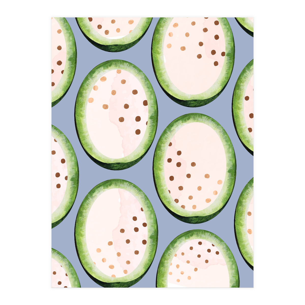 Rose Gold Melon Seeds (Print Only)