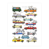 Bicycle Race Support Vehicles (Print Only) thumbnail